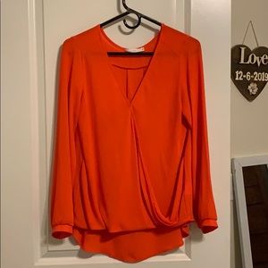 Red blouse